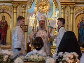 Празднование собора Иоанна Предтечи в Рудном — во втором кафедральном городе Костанайской епархии