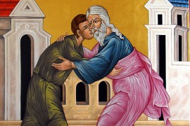 В Неделю блудном сыне Его Высокопреосвященство, Высокопреосвященнейший Варсонофий, архиепископ Кокшетауский и Акмолинский совершил Литургию в кафедральном соборе Воскресения Христова г. Кокшетау