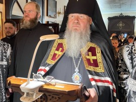 Правящий архиерей завершил чтение Великого покаянного канона