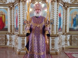 В празднование Торжества Православия епископ Игнатий возглавил Литургию в главном храме Актобе