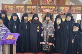 6 марта на архиерейском подворье владыка Вианор совершил монашеский постриг