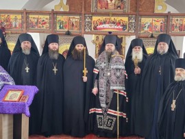 6 марта на архиерейском подворье владыка Вианор совершил монашеский постриг