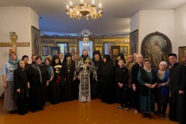 В Иверско-Петропавловской женской обители села Октябрьское был совершен иноческий постриг
