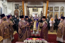 Божественная Литургия в Неделю 3-ю Великого поста
