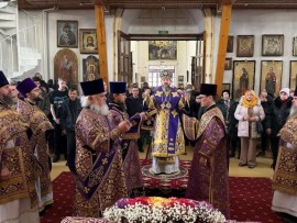 Божественная Литургия в Неделю 3-ю Великого поста