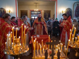 Радоница. День поминовения усопших в главном храме Епархии