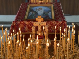 День пасхального поминовения усопших. Первая Божественная Литургия в храме Новомучеников и Исповедников Чимкентских. Архиерейское служение