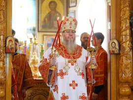 Радоница в кафедральном соборе г. Петропавловска