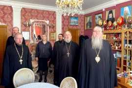 Управляющий епархией провел рабочее совещание в епархиальном управлении