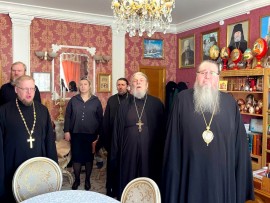Управляющий епархией провел рабочее совещание в епархиальном управлении