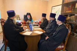 Состоялось заседание Епархиального совета