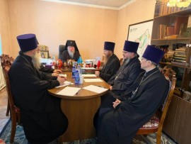 Состоялось заседание Епархиального совета
