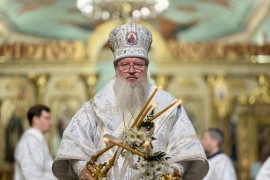 Празднование Вознесения Господня. Архиерейское служение
