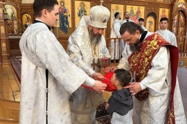 В Неделю 7-ю после Пасхи Христовой архиепископ Амфилохий совершил Божественную Литургию в Андреевском кафедральном соборе