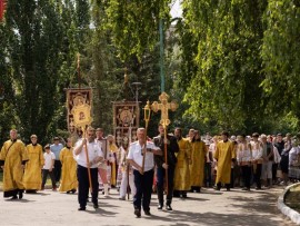 В Неделю Всех святых в Благовещенском кафедральном соборе молитвенно почтили память покровительницы Белой Руси – преподобной Евфросинии Полоцкой
