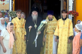 Архиерейская Литургия в храме Всех Святых