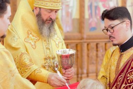 Божественная Литургия в Неделю 2-ю по Пятидесятнице, всех русских святых