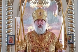 Епископ Игнатий совершил воскресную Литургию в Никольском соборе Актобе