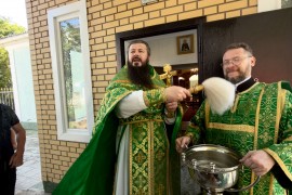 Престольный праздник в храме преподобного Сергия Радонежского в поселке Тобол