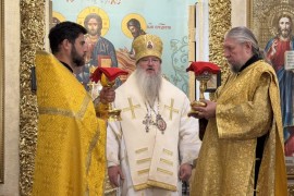 Архиерейское служение в Неделю 7-ю по Пятидесятнице