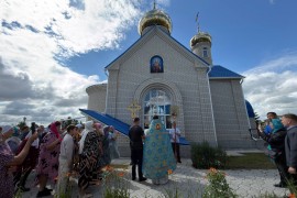 Престольный праздник в Казанском храме села Александровка