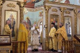 Архиерейское служение в Неделю 8-ю по Пятидесятнице