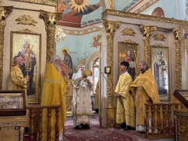 Архиерейское служение в Неделю 8-ю по Пятидесятнице