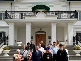 В епархиальном управлении состоялось чествование семейных пар, приуроченное ко Дню семьи, любви и верности