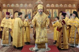 Архиерейское богослужение в Неделю 8-ю по Пятидесятнице