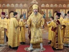 Архиерейское богослужение в Неделю 8-ю по Пятидесятнице