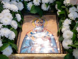 Память апостола Тимона молитвенно отметили в Казанском храме города Тобыл