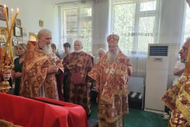 День памяти преподобномучеников Серафима и Феогноста. Престольный праздник храма мкр. Кызылжар г. Шымкента