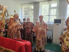 День памяти преподобномучеников Серафима и Феогноста. Престольный праздник храма мкр. Кызылжар г. Шымкента