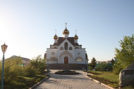 Богослужение в храме Святителя Николая города Сатпаева