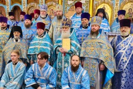Праздничное богослужение в день памяти Смоленской иконы Божией Матери «Одигитрия»