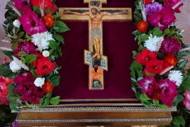 Епископ Игнатий совершил Литургию в праздник изнесения Честны́х Древ Креста Господня