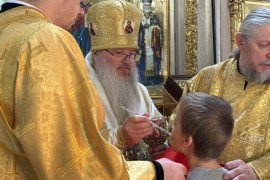 Неделя 11-я по Пятидесятнице. Архиерейское служение в главном храме Чимкентской епархии