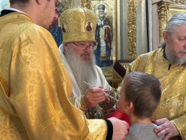 Неделя 11-я по Пятидесятнице. Архиерейское служение в главном храме Чимкентской епархии