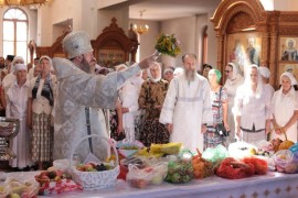 Преображения Господа Бога и Спаса нашего Иисуса Христа Божественная Литургия в Андреевском кафедральном соборе