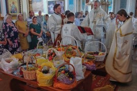 В Актобе торжественно почтили праздник Преображения Господня