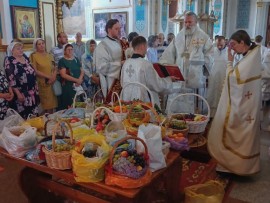 В Актобе торжественно почтили праздник Преображения Господня