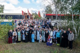 Крестный ход к Кустанайской Голгофе