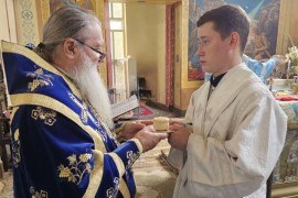 Престольный праздник в Успенском соборе г. Тараза. Архиерейское служение. Диаконская хиротония
