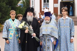 Праздник Успения Пресвятой Владычицы нашей Богородицы почтили в кафедральном соборе