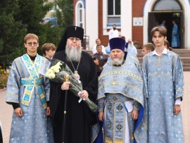 Праздник Успения Пресвятой Владычицы нашей Богородицы почтили в кафедральном соборе
