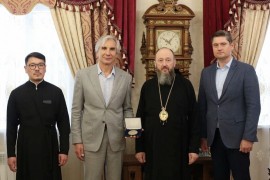 Руководитель Россотрудничества в Республике Казахстан посетил епархиальное управление Усть-Каменогорской и Семипалатинской епархи