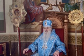 В праздник Сретения Владимирской иконы Пресвятой Богородицы Его Высокопреосвященство, Высокопреосвященнейший архиепископ Варсонофий совершил Божественную Литургию в кафедральном соборе Воскресения Христова города Кокшетау