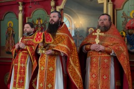 Престольный праздник в храме Архистратига Михаила села Михайловка