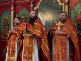 Престольный праздник в храме Архистратига Михаила села Михайловка