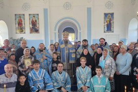 Рождество Пресвятой Богородицы в храме посёлка Перемётное